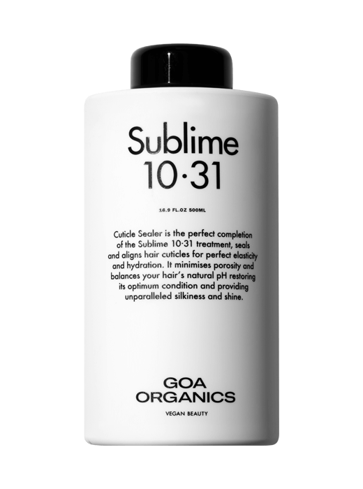 Tratamiento GOA Organics sublime 10.31 en Zaragoza. Salón Cristina Cisneros