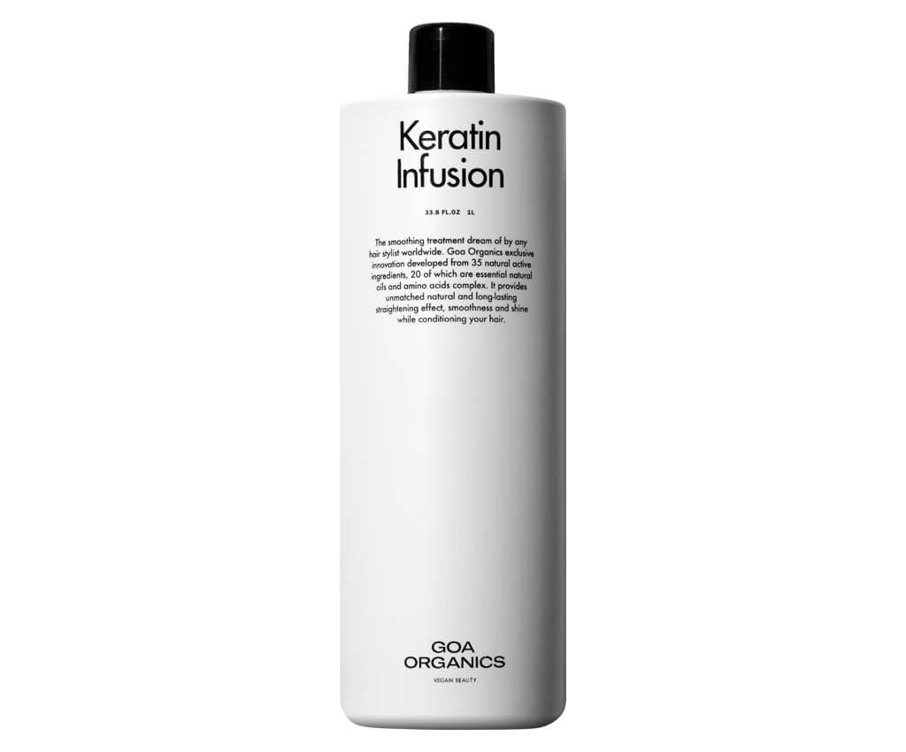 mantener tratamiento keratin infusion de GOA organics