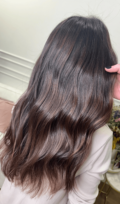 balayage castaño