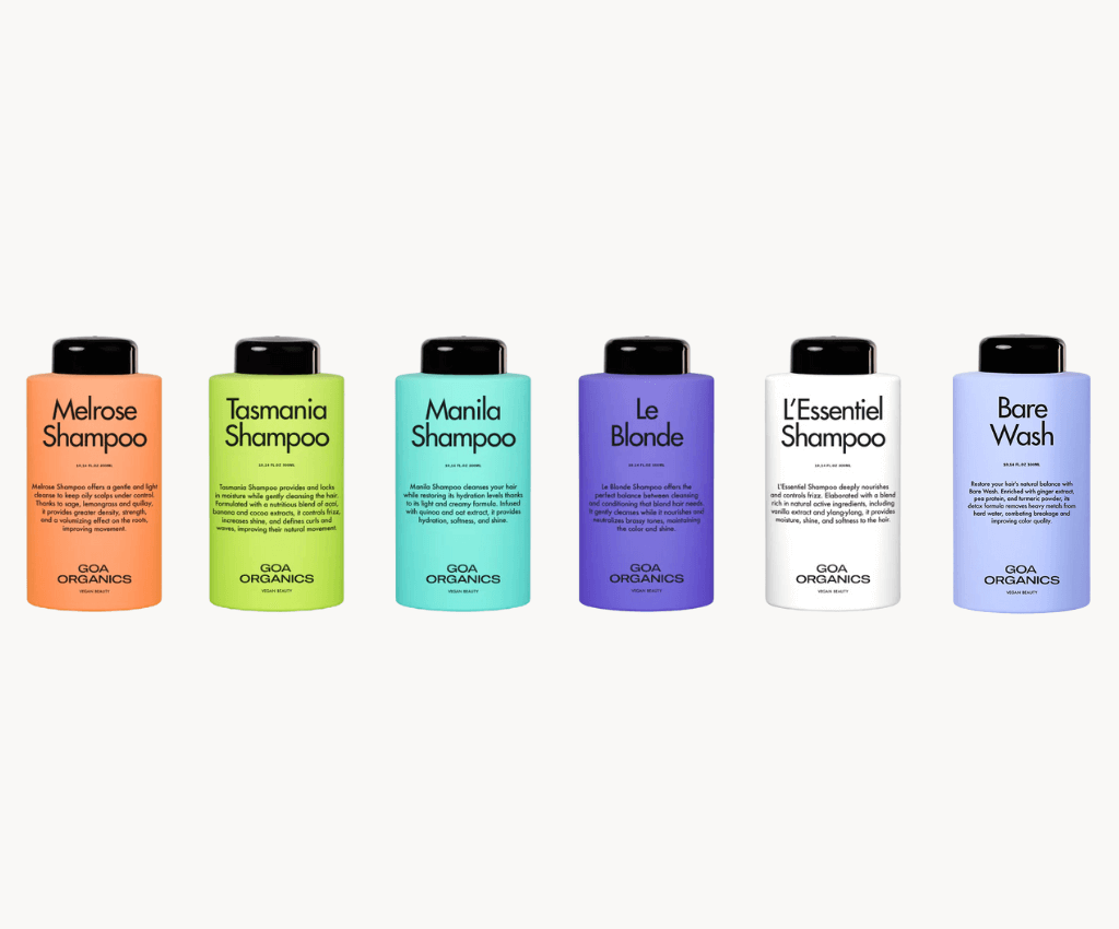 champús de GOA Organics