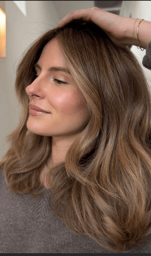 mechas balayage pelo corto tendencia