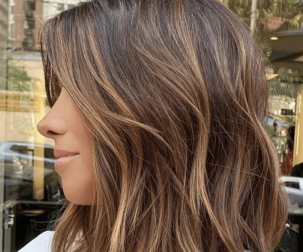 mechas balayage pelo corto
