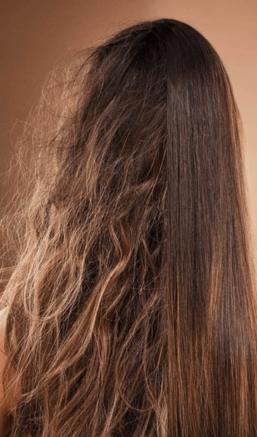 niveles de porosidad del pelo