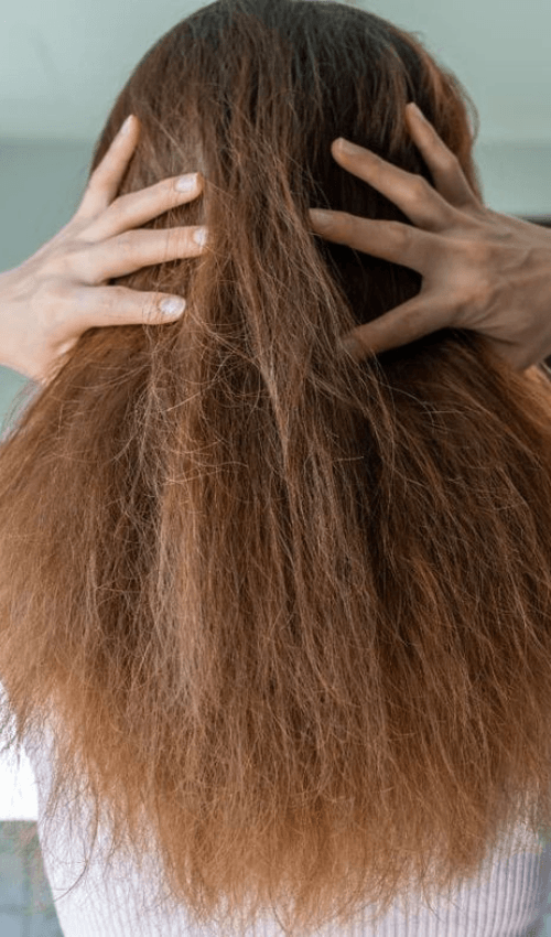 como saber si tengo el pelo poroso